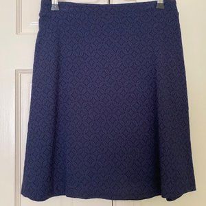 Margaret M Navy Skirt